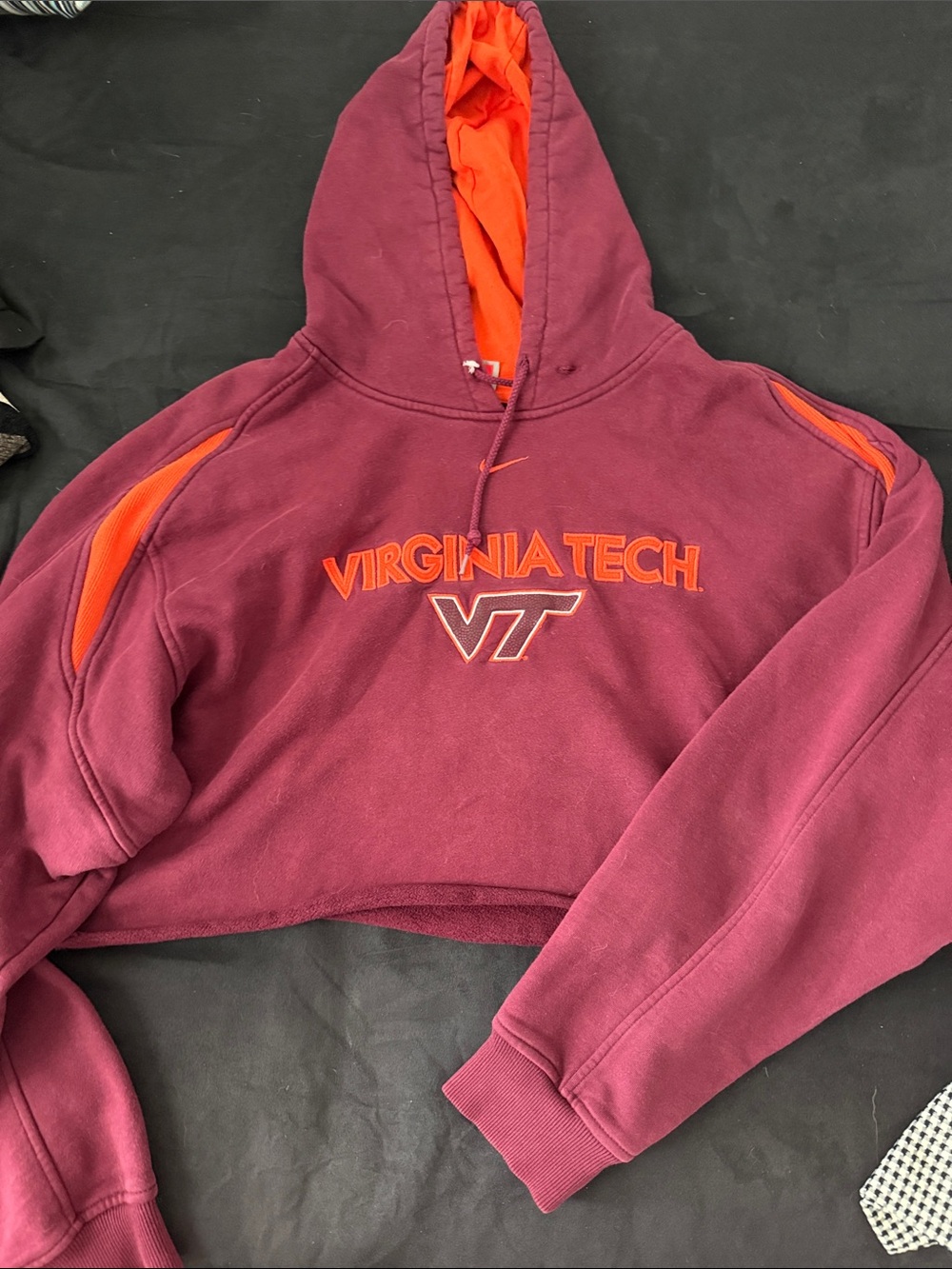 Virginia Tech Crop Hoodie